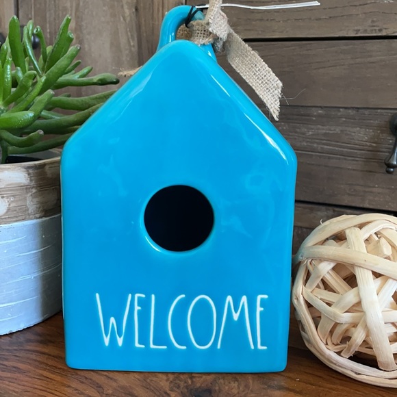 RAE DUNN Welcome Birdhouse Decor - Picture 2 of 8